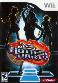 Dance Dance Revolution Hottest Party 4 PAL Wii PAL box art